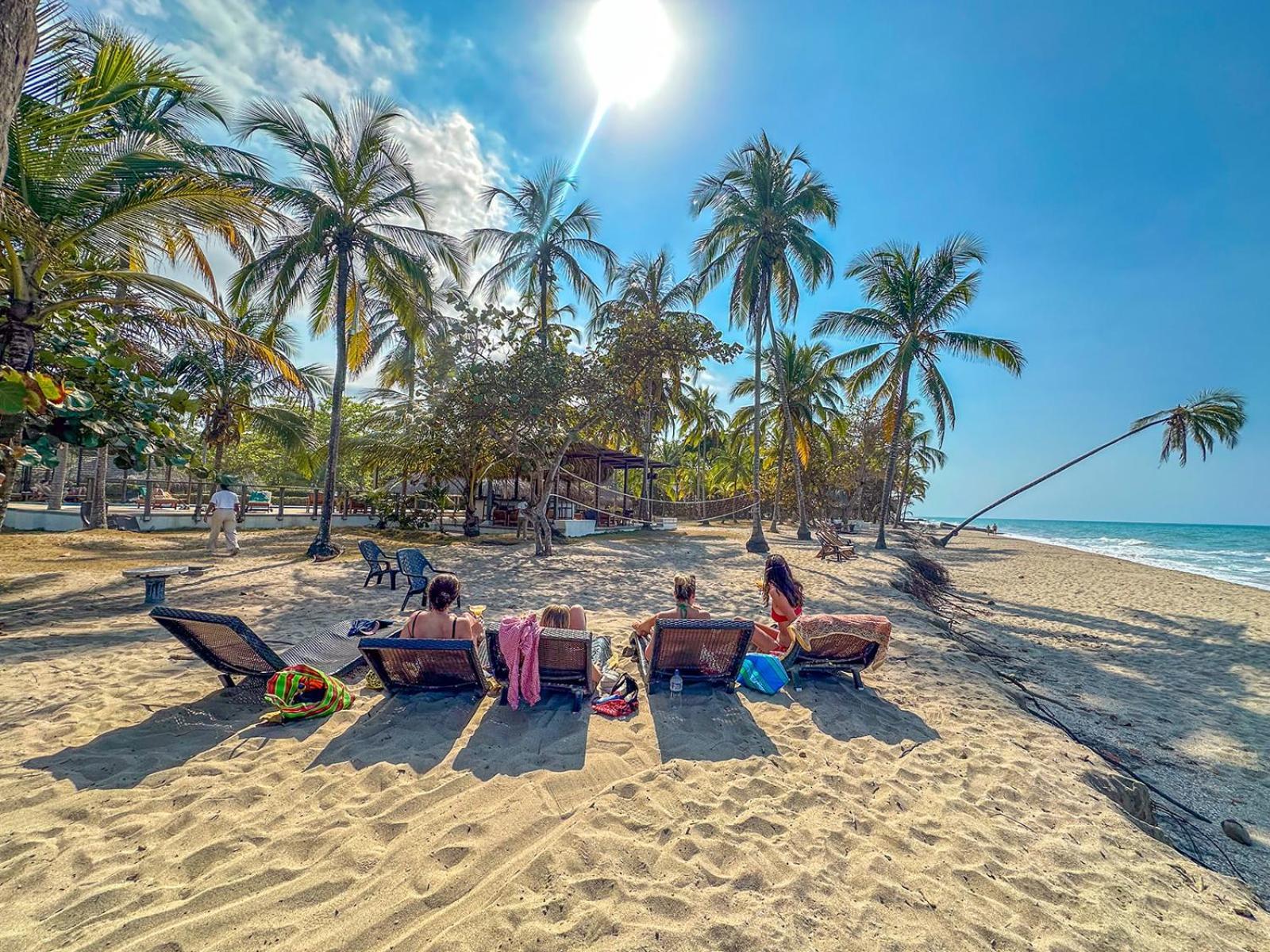 Huku Beach Hostel Palomino Dış mekan fotoğraf