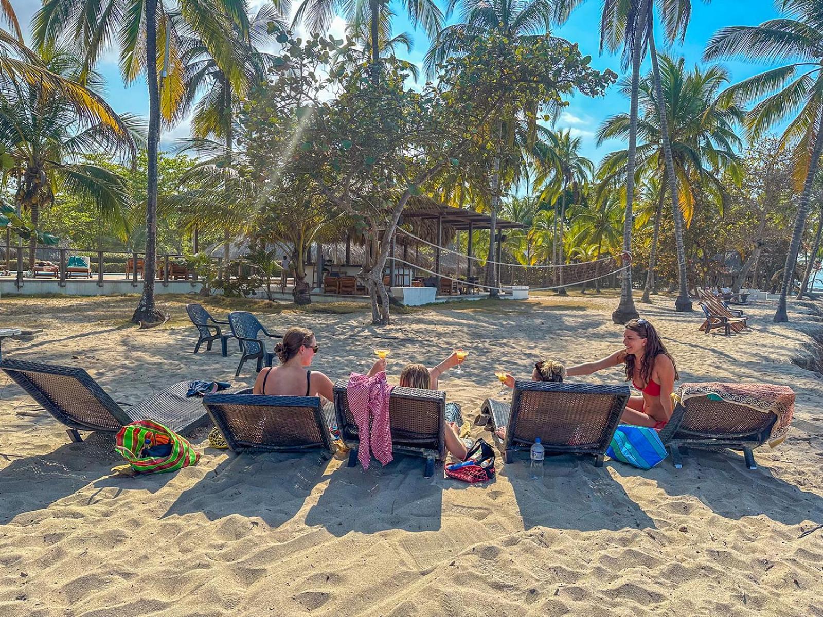 Huku Beach Hostel Palomino Dış mekan fotoğraf