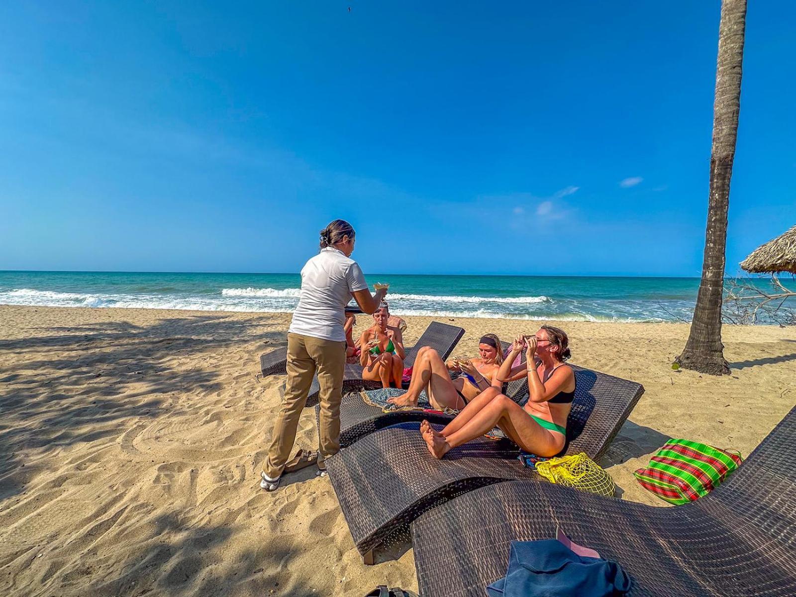 Huku Beach Hostel Palomino Dış mekan fotoğraf